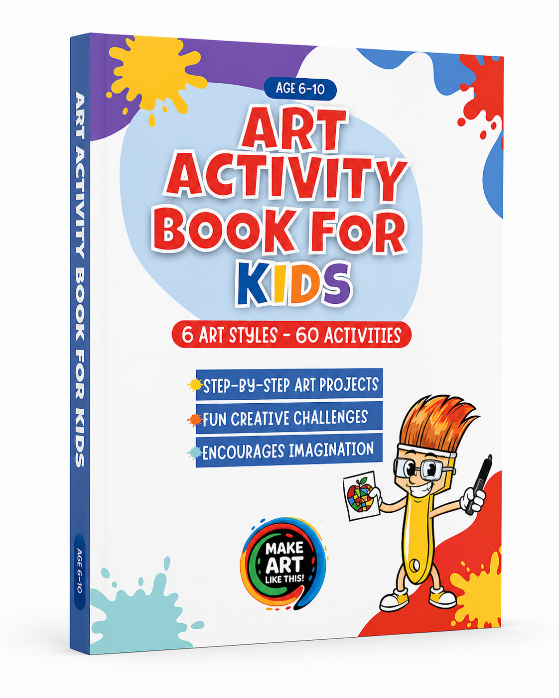 Art Activity Book for Kids: Make Art Like This!